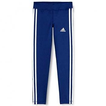 adidas Yg TR Eq 3s L T Tights, Niñas, Tech Indigo/White, 4-5Y
