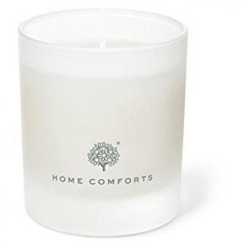 Crabtree evelyn home comforts fragranced candle 200g vidrio blanco 9x 9x 12cm