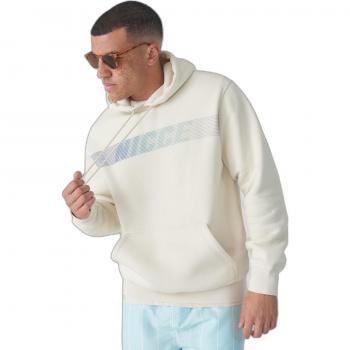 Nicce Laja Men's White Hoodie Sweatshirt