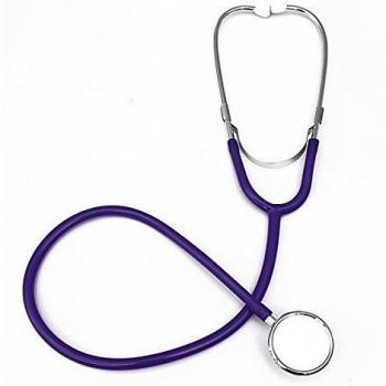 Pro Cabeza Doble estetoscopio de EMT para Doctor Enfermera Veterinario Médico Estudiante Sangre De Salud - Morado