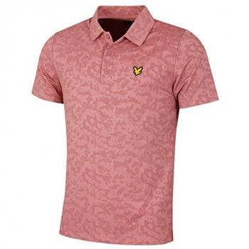 Lyle & Scott Seafoam Jacquard Men's Polo Shirt
