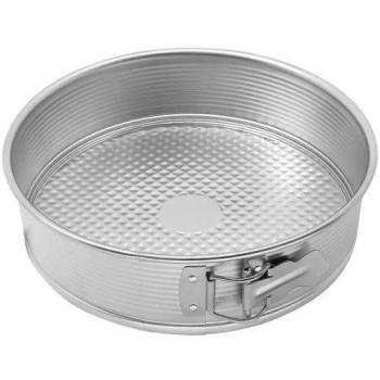 Zenker 6804 - Molde desmontable de 1 fondo, 28 cm, color plata