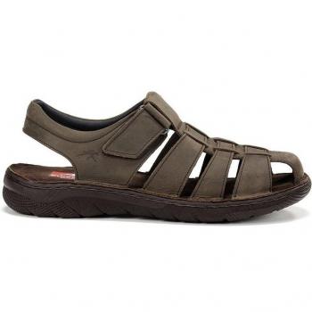Sandalias de hombre Fluchos F1754 en nobuk kaki