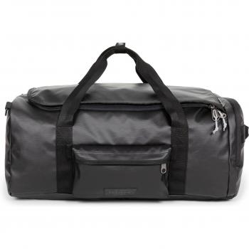 Eastpak Tarp Duffl'R M - Bolsa mediana convertible en mochila impermeable de viaje, 71L, color negro