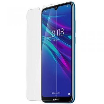 Muvit Protector Pantalla Huawei Y6 2019 Vidrio Templado Plano Marco Negro