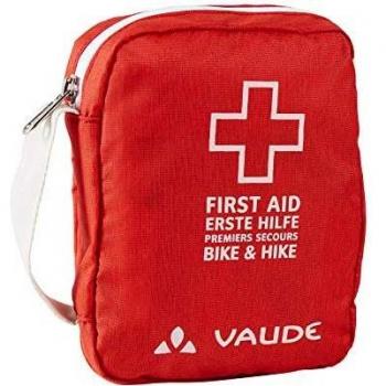 Vaude First Aid Kit M - Comprehensive Unisex Emergency Medical Set in Mars Red