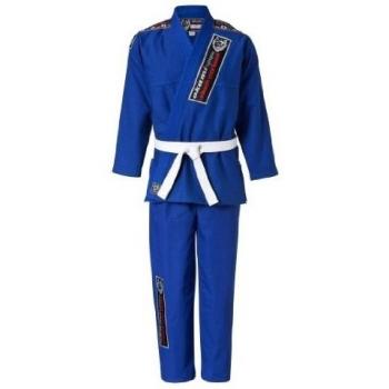 OKAMI Fightgear Brazilian - Forro polar de artes marciales, tamaño ca. 190 cm, color azul