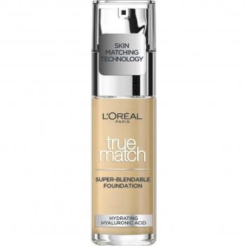 L'Oreal Paris True Match Super-Blendable Foundation with Hyaluronic Acid 30mL 3.5N Peach