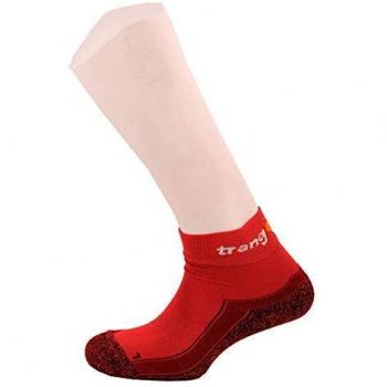 Trangoworld Katmai Calcetin, Unisex Adulto, Rojo/Negro, S