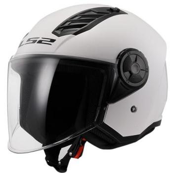 Casco Jet LS2 Airflow 2 Blanco Brillante