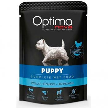 Optima Nova Puppy Chicken Fresh Wet Food Pouch 300g