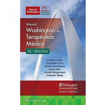 MANUAL WASHINGTON DE TERAPEUTICA MEDICA 36ªED.