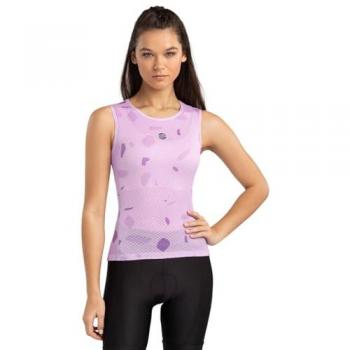 Camiseta Interior de Ciclismo Sin Mangas para Mujer Hesse Siroko Lavanda