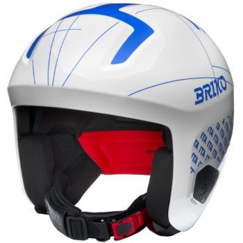 Casco de esquí unisex Briko Vulcano 2.0 FIS 6.8 color blanco brillante, talla L