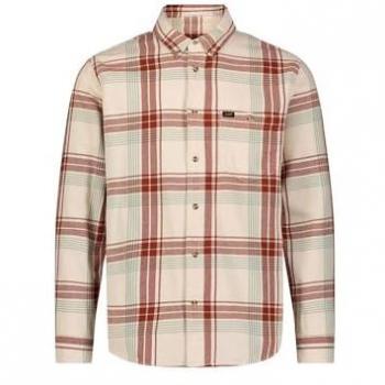 Camisa de Hombre Clásica de Cuadros en Blanco Lee Riveted
