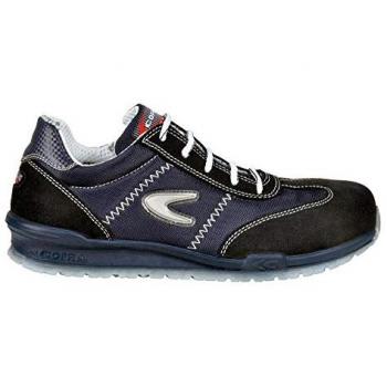 Zapato de Seguridad Cofra Brusoni S1P con Puntera de Aluminio y Plantilla No Metálica, Tallas 36-47, Número 38