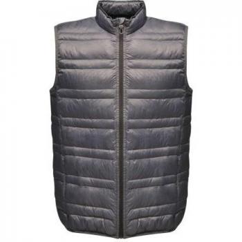 Regatta - Chaleco Forro Polar Firedown para Hombre, calentador de cuerpo acolchado para hombre, tejido polar, aislamiento Fire Down, diseño ligero y compresible, múltiples bolsillos
