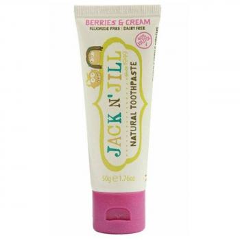 Jack N' Jill Natural Calendula Toothpaste Berries Cream 50g
