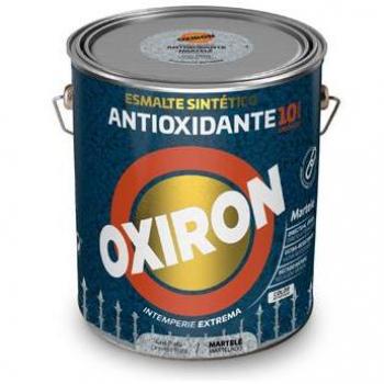 Esmalte Antioxidante Oxiron Martele 4 L Gris Plata