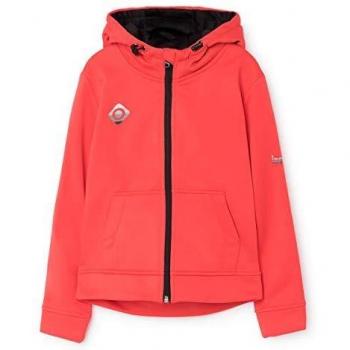 Izas Bulnes Kids Sudadera, Niños, Rojo/Negro, 10