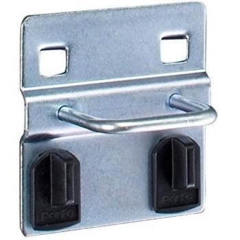 Soporte en U B60xT31mm galvanizado para paneles perforados, paquete de 5 unidades - Bott