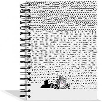Busquets libreta wiro pautada a5 LA VOLATIL Escritura by