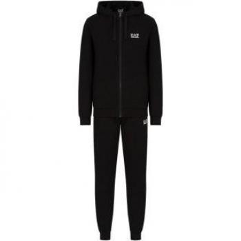 Emporio Armani EA7 Men's Black Training Set, Size 2XL