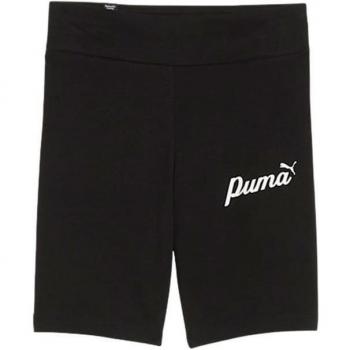 Mallas cortas Puma Blossom negro para niñas en modelo 679412-01