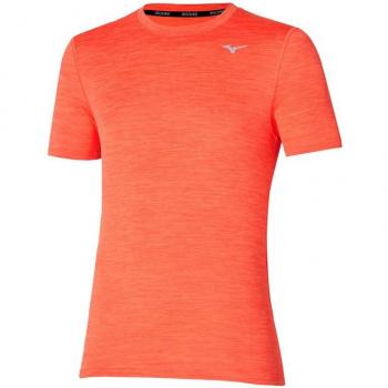 Camiseta Mizuno Impulse Core Hombre Naranja