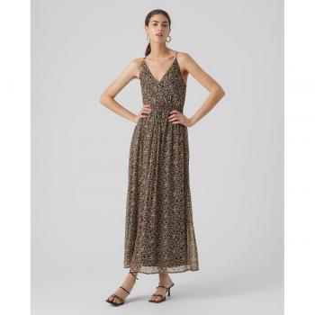 Vero Moda - Vestido largo de tirantes, sin mangas, con diseño fluido, tejido ligero y cómodo, ideal para verano o ocasiones casuales