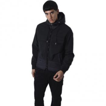Plumífero Acolchado Bimaterial Negro Project X Paris - Talla S