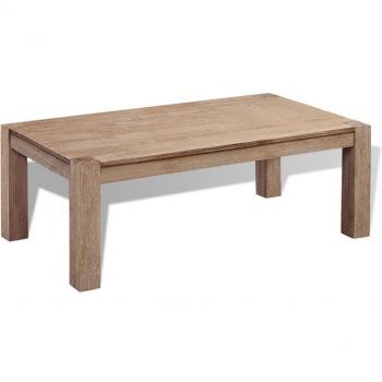vidaXL Mesa de centro madera acacia cepillada 110x60x40 cm