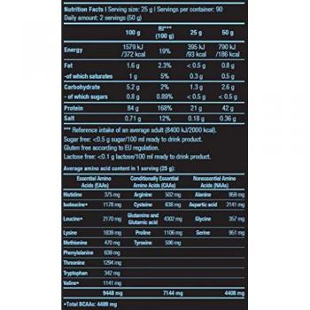 Iso Whey Zero - 500 g - BiotechUSA - Aislado de proteína de suero sin lactosa sabor plátano