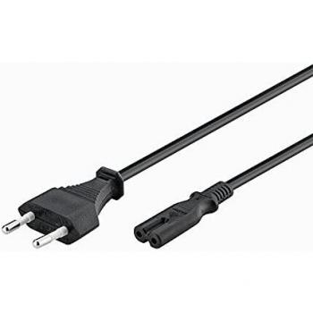 Goobay 50084 - Cable de alimentación 1,5 m, Negro