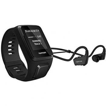 TomTom Spark 3 Cardio+Music Auriculares Reloj Multisport, Hombre, Negro