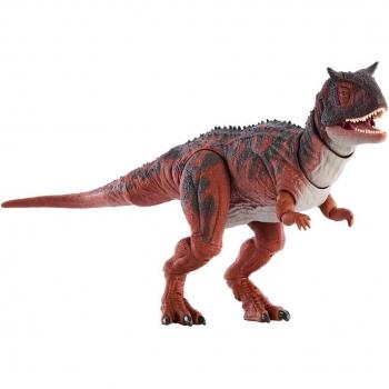 Jurassic World HTK44 figura de juguete Dinosaurio Carnotaurus Colección Hammond para niños, fabricada por Mattel