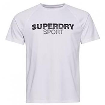 Superdry Camiseta De Manga Corta Train Active Logo Optic S Hombre
