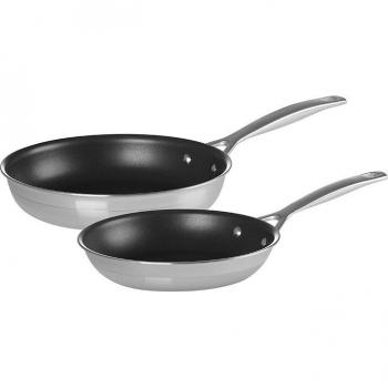 Conjunto de dos sartenes antiadherente 3-PLY Le Creuset