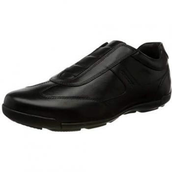 Geox Men's Black Laced Sneakers, Size 11 UK (45 EU)