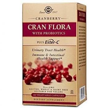 Solgar Cran Flora with Ester-C - 60 Vegicaps