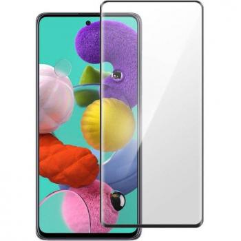 Protector de Cristal Templado Negro para Samsung Galaxy A51