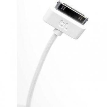 Bluelounge 720108 - Cable de 30 pins, 20 cm, blanco
