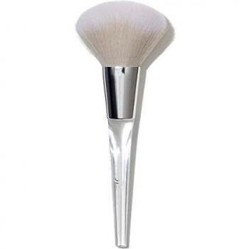 Precision Powder Brush, Large, Soft, Loosely-Bound, Synthetic, Evenly Distributes Pressed and Loose Powder, Provides Light Coverage, Easy To Clean