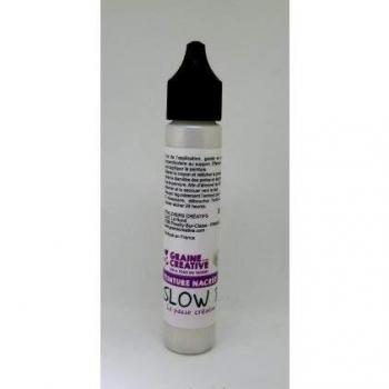 Pintura 3D Slow & Art 30 ml Nacarada - Blanco Perlado