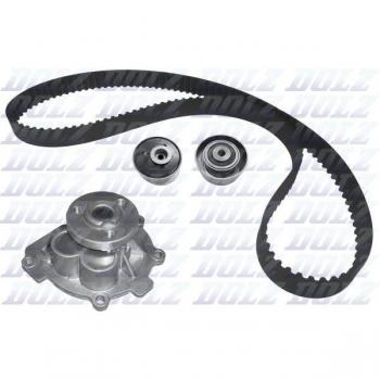DOLZ KD162 Bomba de agua + kit de correa de distribución