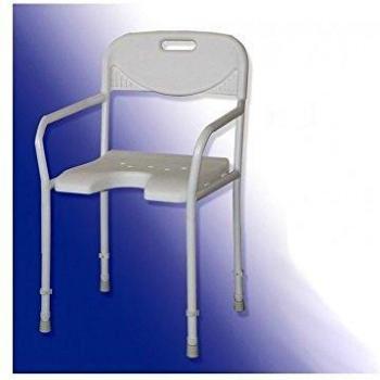 Ayudas Dinámicas AD520 - SILLA DE BAÑO PLEGABLE ACUARIO, único