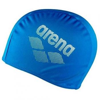 Arena Polyester II Swimming Cap - Unisex, Royal Blue, One Size