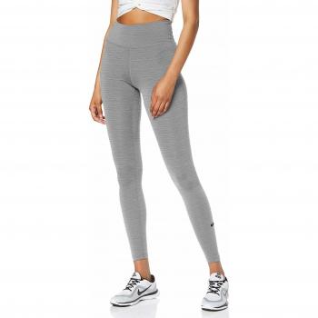 Nike W One Tght Mallas, Mujer, Gris
