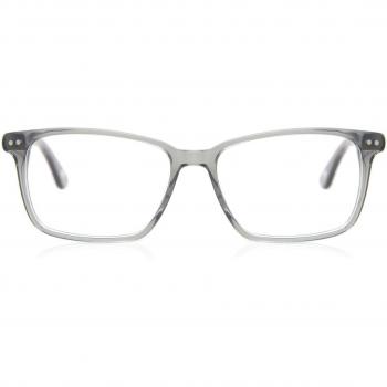Gafas Recetadas Anti-Azules para Hombre - Armazón Completo de Plástico Gris - SmartBuy Collection