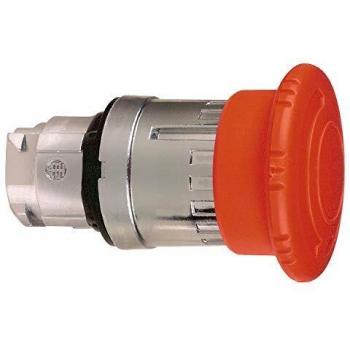 Schneider Electric Harmony XB4 ZB4BS52 Black Mushroom Pushbutton Actuator, 22 mm, IP66
